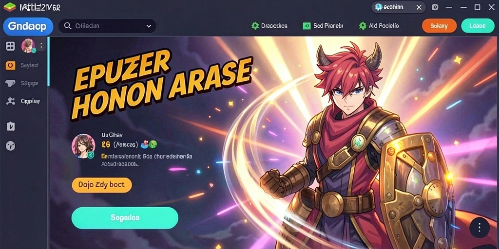 Tampilan grafis yang memukau di dalam game.