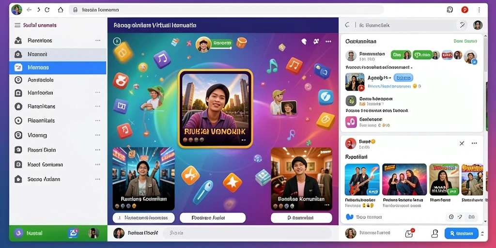 Tampilan antarmuka yang menarik dan user-friendly.