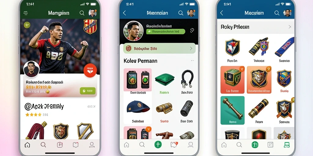 Tampilan antarmuka aplikasi GOLTOGEL yang user-friendly.