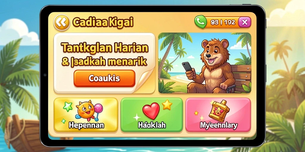 Menampilkan antarmuka pengguna yang menarik dan modern.