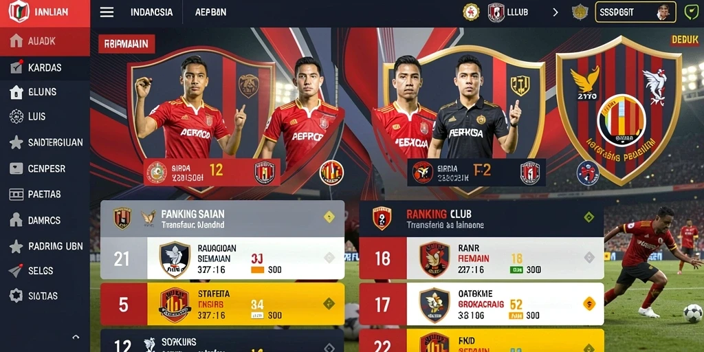 Tampilan antarmuka permainan yang menarik.