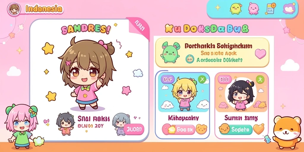 Tampilan antarmuka yang menarik dan intuitif.