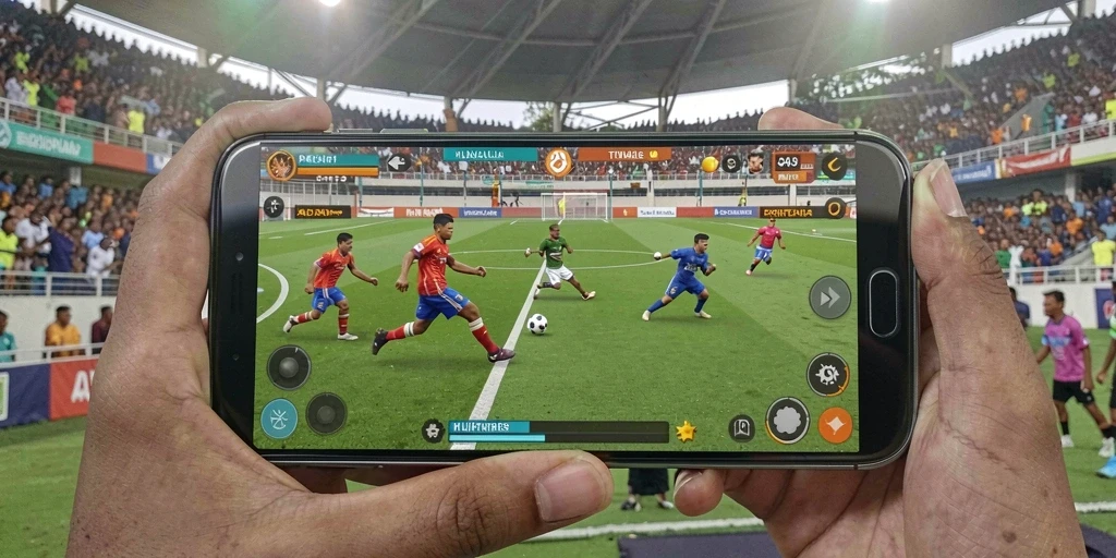 Screenshot menampilkan karakter unik dalam permainan.