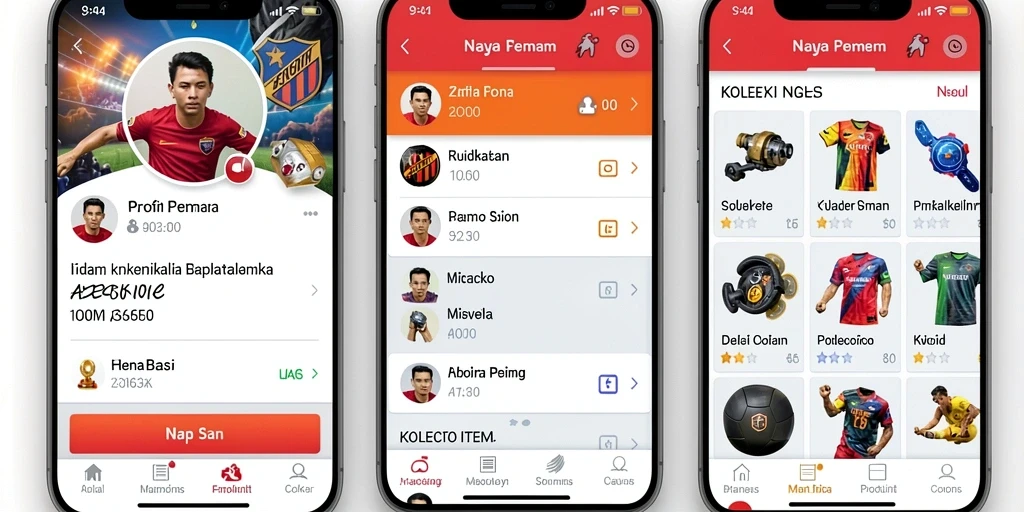 Tampilan antarmuka pengguna yang menarik dan intuitif.