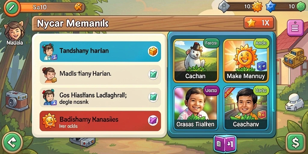 Screenshot menampilkan grafis game yang memukau.
