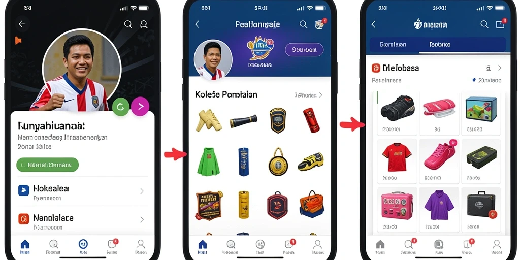 Tampilan antarmuka WIN33 yang menarik dan mudah digunakan.